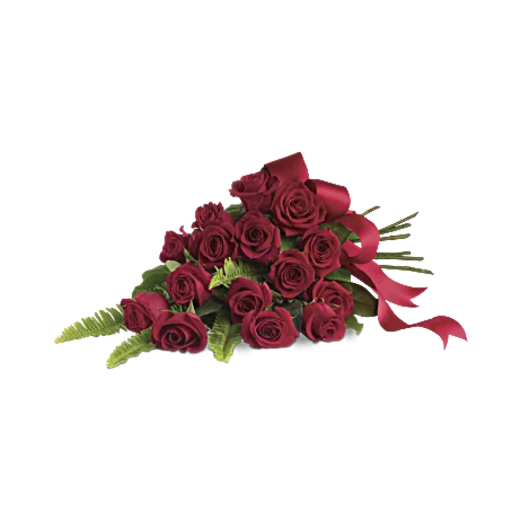 Rose Impression Casket Spray