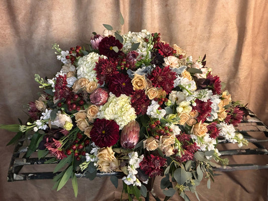 Victoria’s Requiem Casket Spray