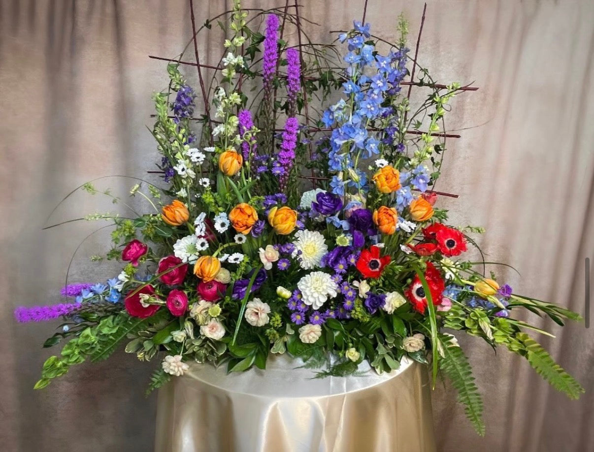 Country Recollections Floor Piece