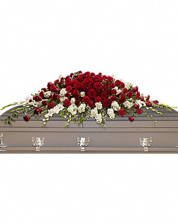 Garden of Grandeur Casket Spray