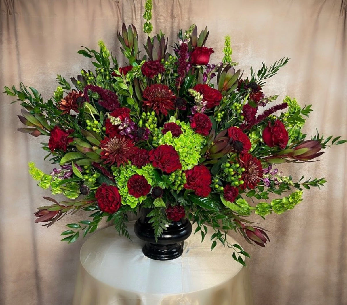 Under Quiet Skies Pedestal Arrangement